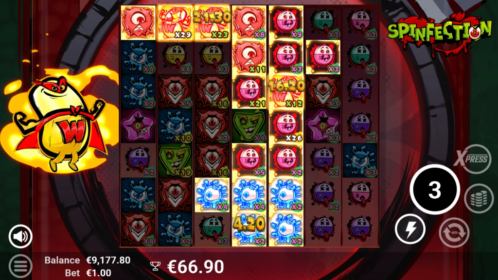 Spinfection - Persistent Multiplier in Free Spins